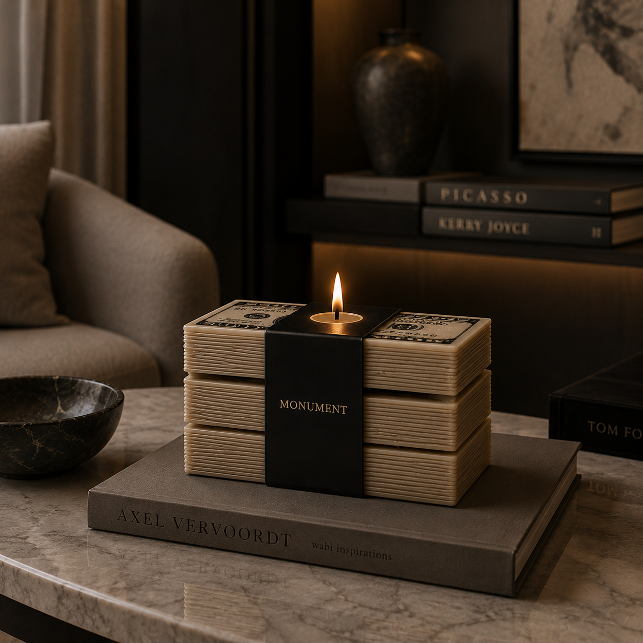 Monument Stack Candle